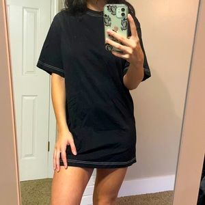 h&m tshirt dress/oversized tee